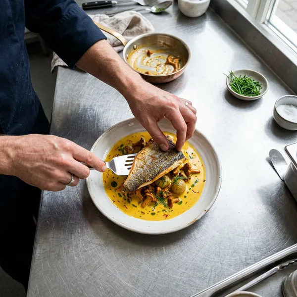 Dressage de l'assiette