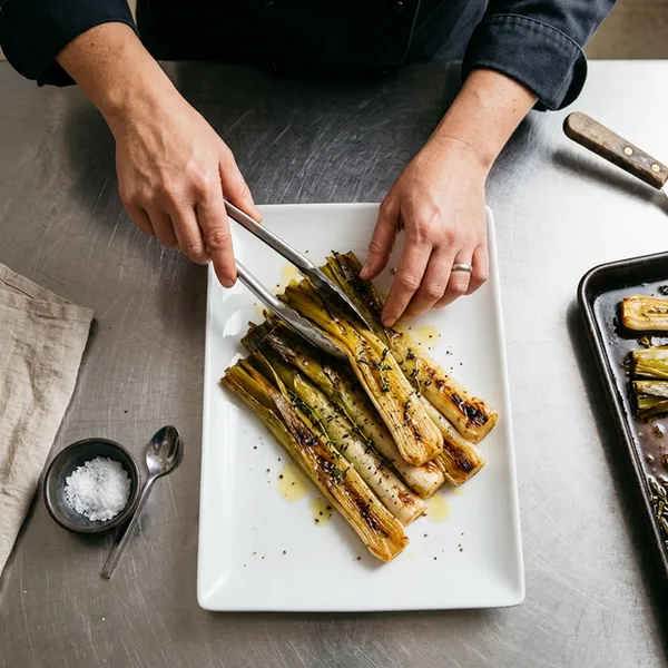 Refroidissement des poireaux